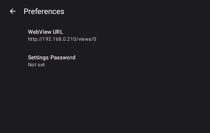 Image of DALION Companion Interface Preferences