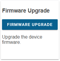 Image of DALION Tool - Firmware Upgrade